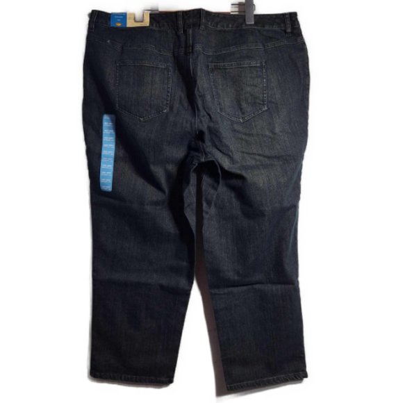 Talbots Classic Fit High-Rise Straight Leg Black Jeans Size 22WP - Picture 4 of 13